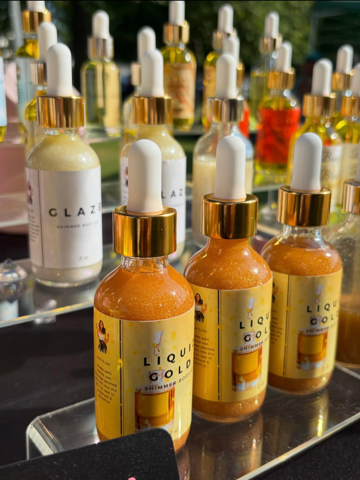Liquid Gold Shimmer Body Oil